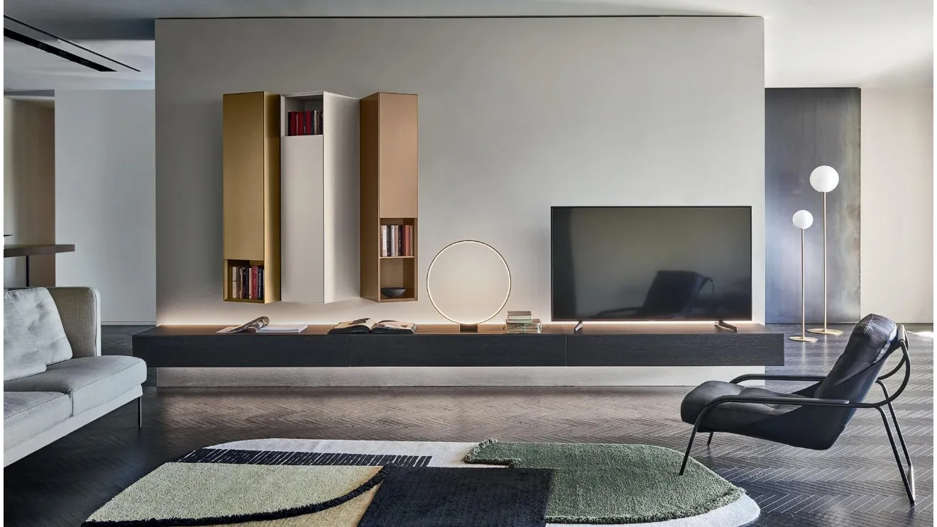 Domino 01 wall unit by Sangiacomo