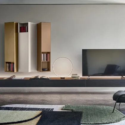 Domino 01 wall unit by Sangiacomo