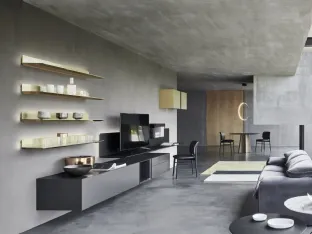 Domino-06 wall unit Sangiacomo