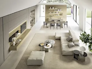 Domino Boiserie 02 wall unit by Sangiacomo.