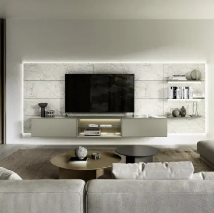 Wall Unit Domino Boiserie 05 by Sangiacomo