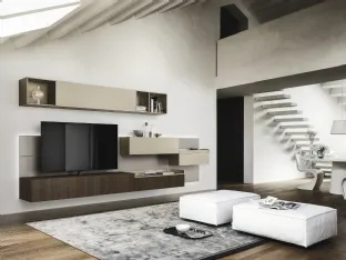 Lampo 016 wall unit by Sangiacomo
