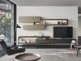 Lampo 041 Wall Unit by Sangiacomo.