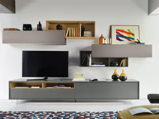 Lampo 042 wall unit by Sangiacomo.