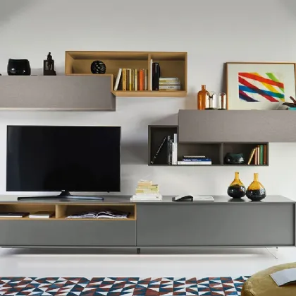 Lampo 042 wall unit by Sangiacomo.