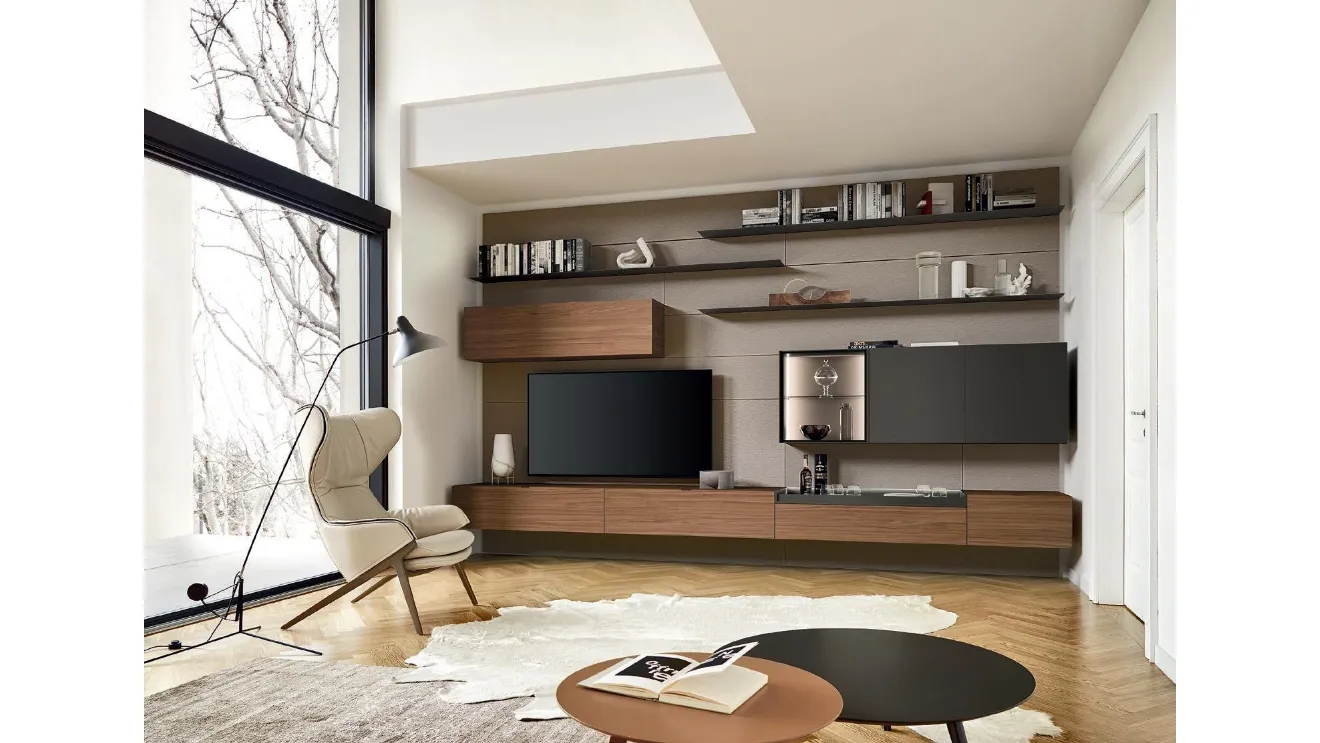 Lampo 186 wall unit by Sangiacomo.