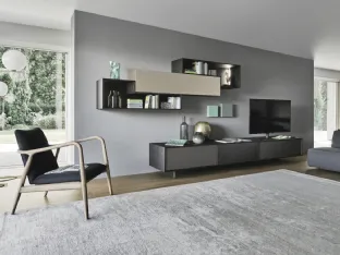 Lampo Riquadri 033 by Sangiacomo Wall Unit