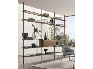 Techwall Room Divider Bookcase by Riflessi