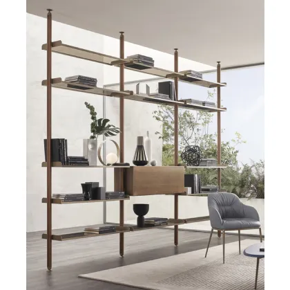 Techwall Room Divider Bookcase by Riflessi