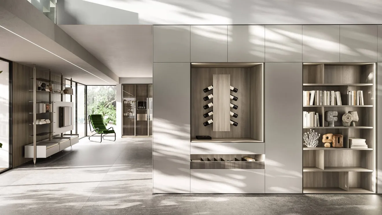 Vertical Bookshelf by Arrital