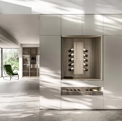 Vertical Bookshelf by Arrital
