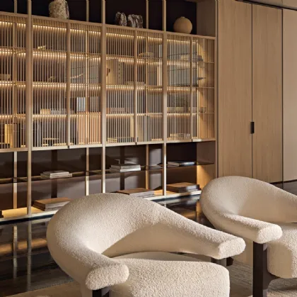 Poliform Wall System 02 Bookcase