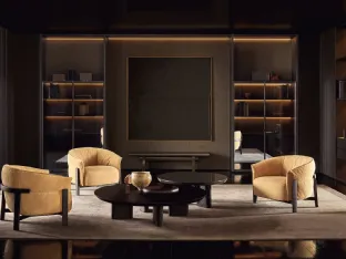 Poliform Wall System 03 Bookcase