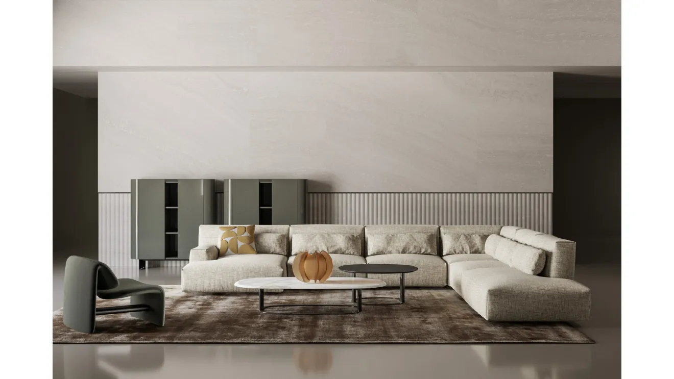 Bonaldo's Belloalto fabric sofa.