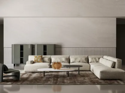 Bonaldo's Belloalto fabric sofa.