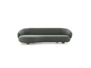 Fabric sofa with chaise Pacific by Ditre Italia