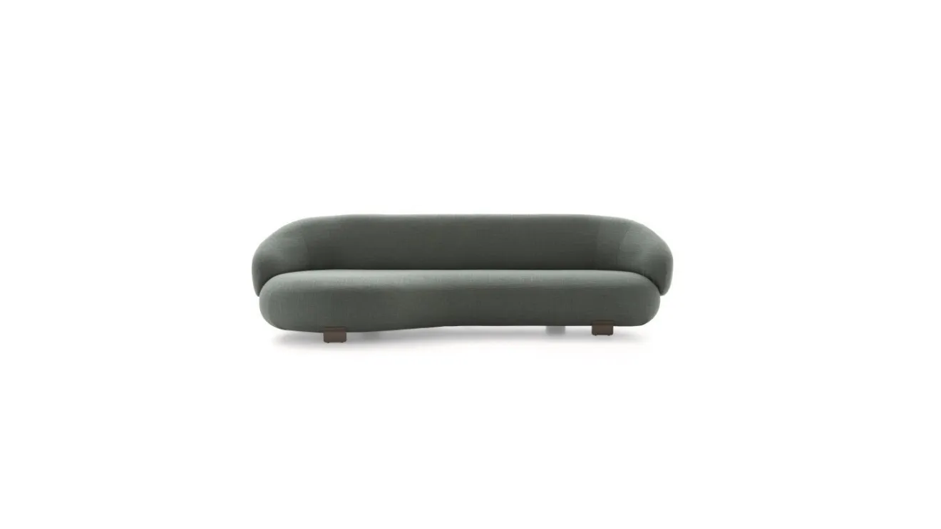 Fabric sofa with chaise Pacific by Ditre Italia