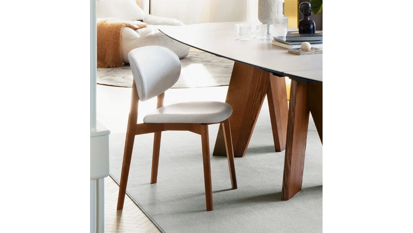 Eide Soft chair by Connubia