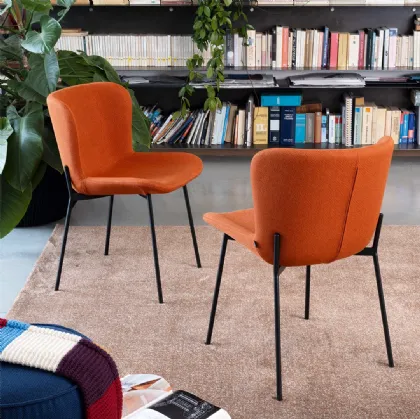 Upholstered Chair in the Connubia Shape