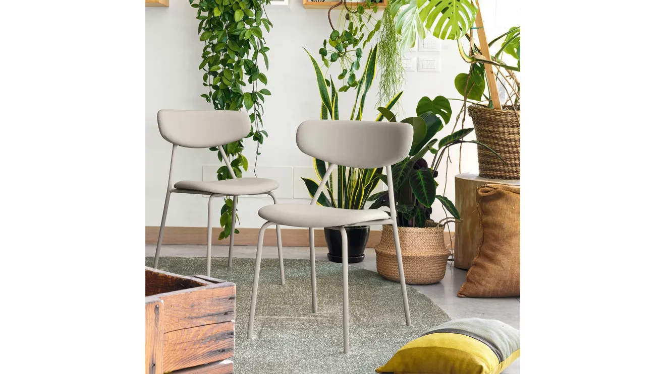 Eco-leather chair 