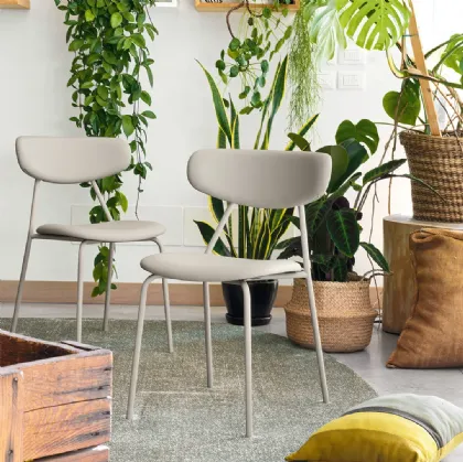 Eco-leather chair 