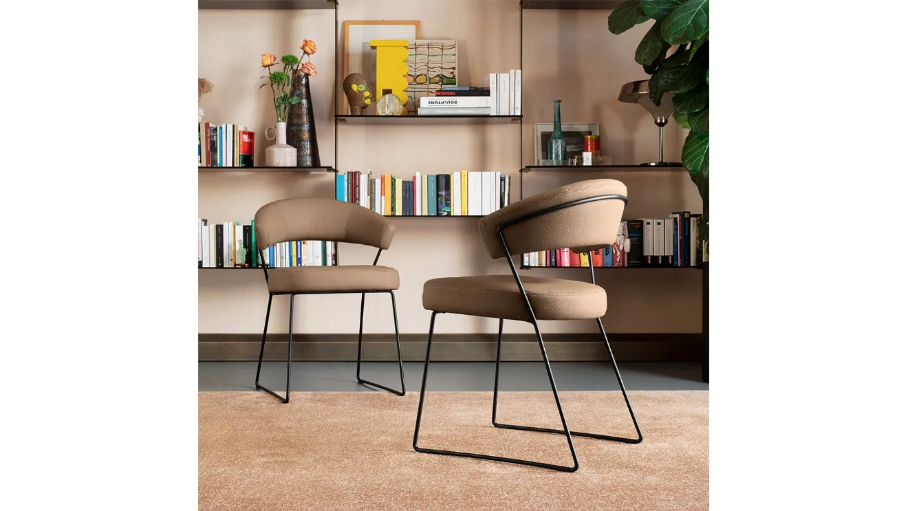 Ny Anniversary Eco-Leather Chair by Connubia