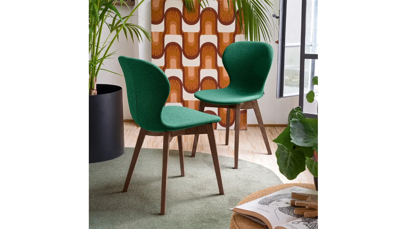 Ops! Soft fabric chair by Connubia