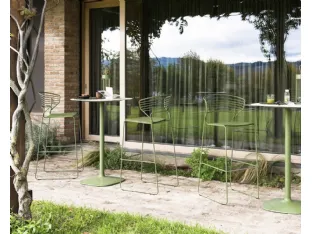 Koki Wire stool by Desalto.