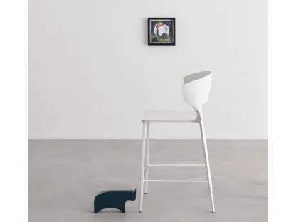 Koki polyurethane stool by Desalto