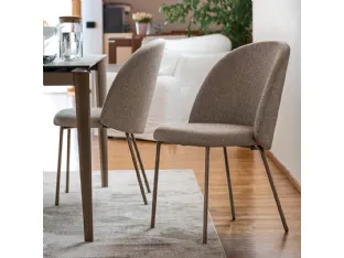 Tuka Mid Upholstered Chair by Connubia