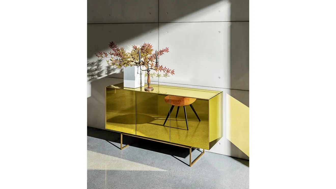 Glass mirror sideboard Magda by Sovet.