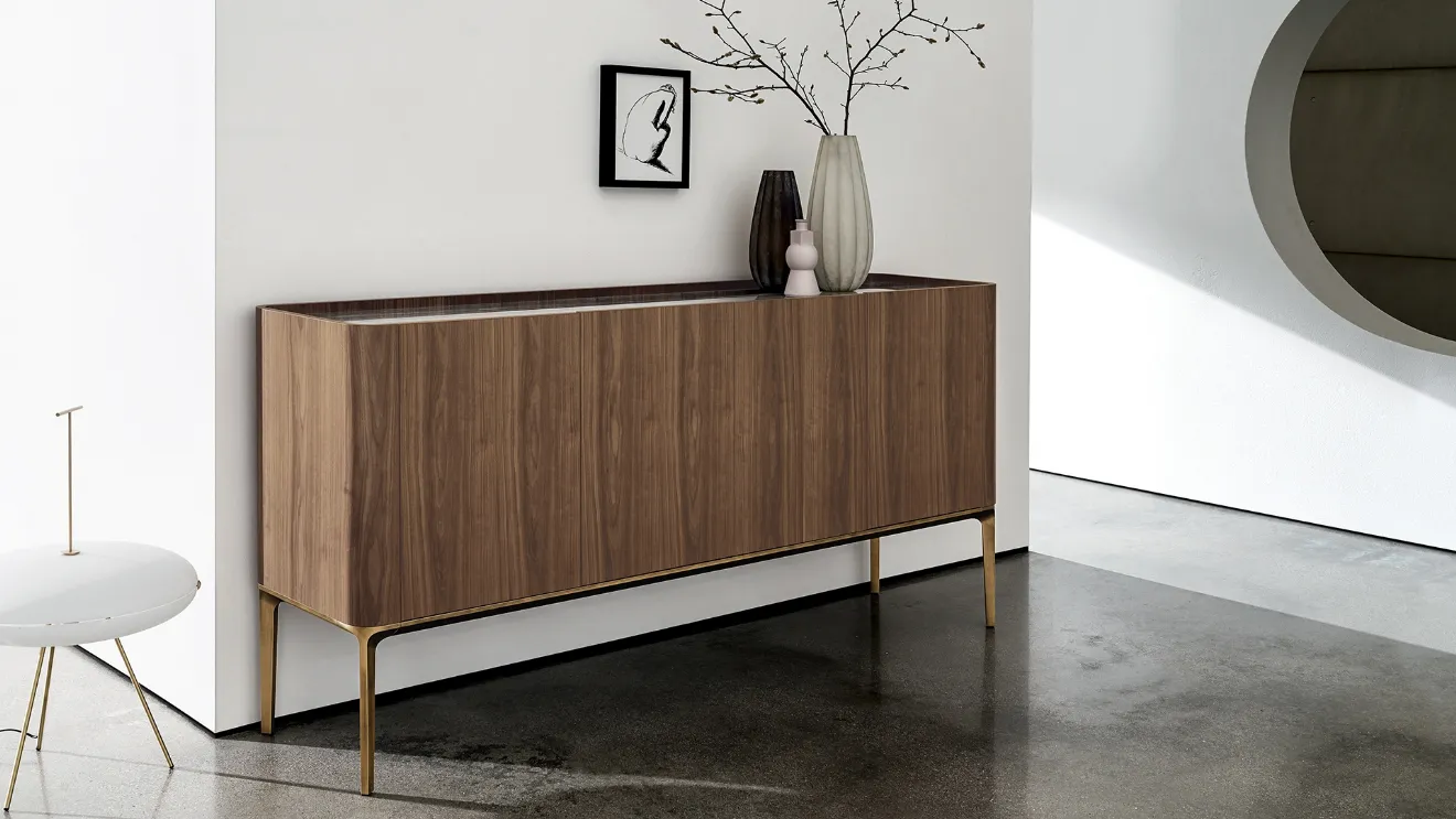Slim 4-Door Sideboard by Sov
