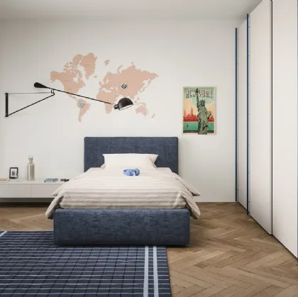 Single bed Swell with Nidi storage container