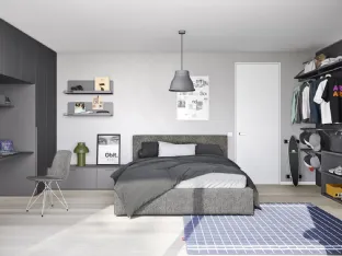 Single bed Wind by Nidi.