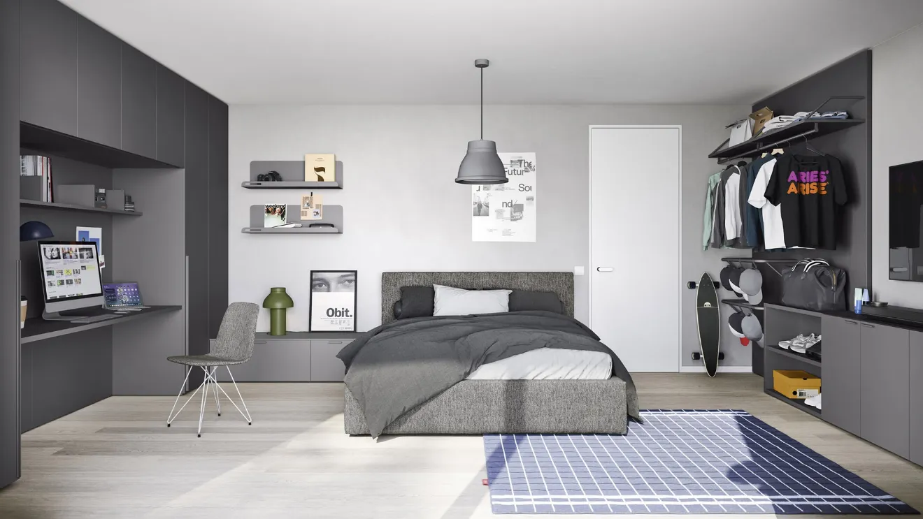 Single bed Wind by Nidi.