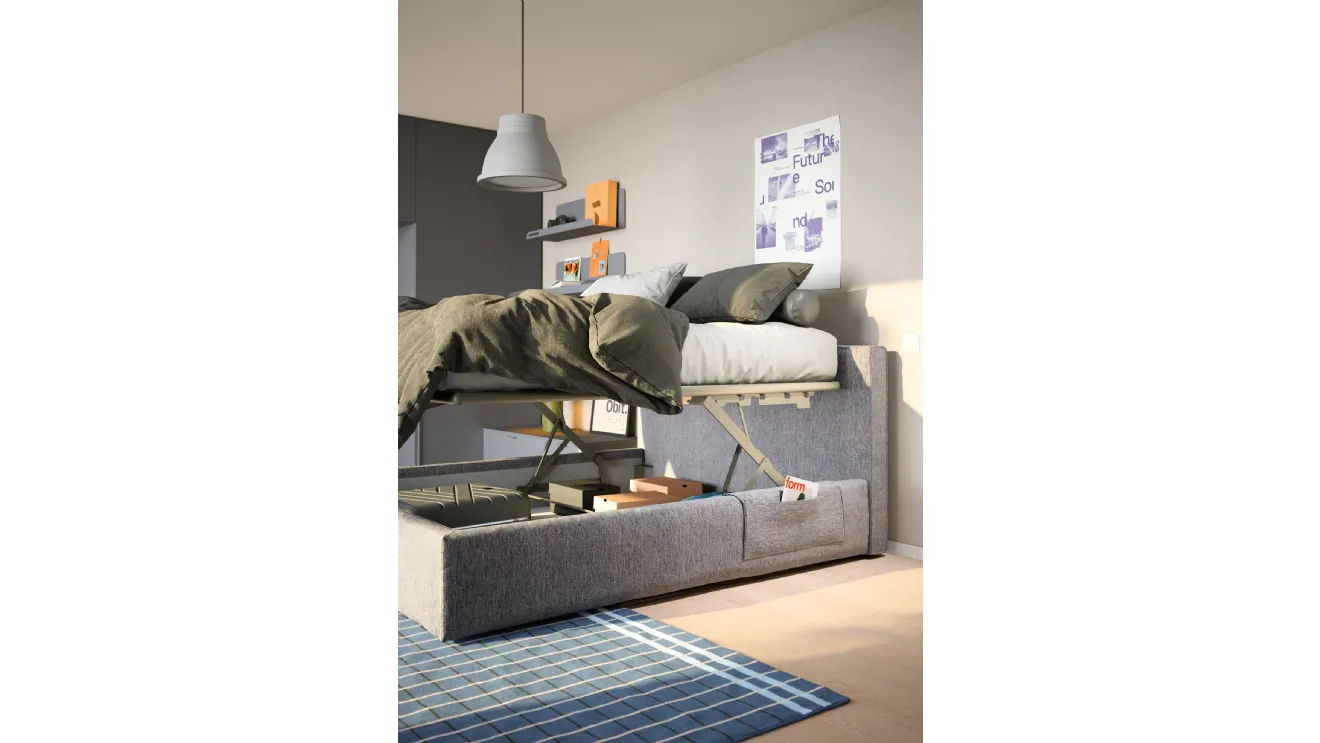 Single bed Wind by Nidi