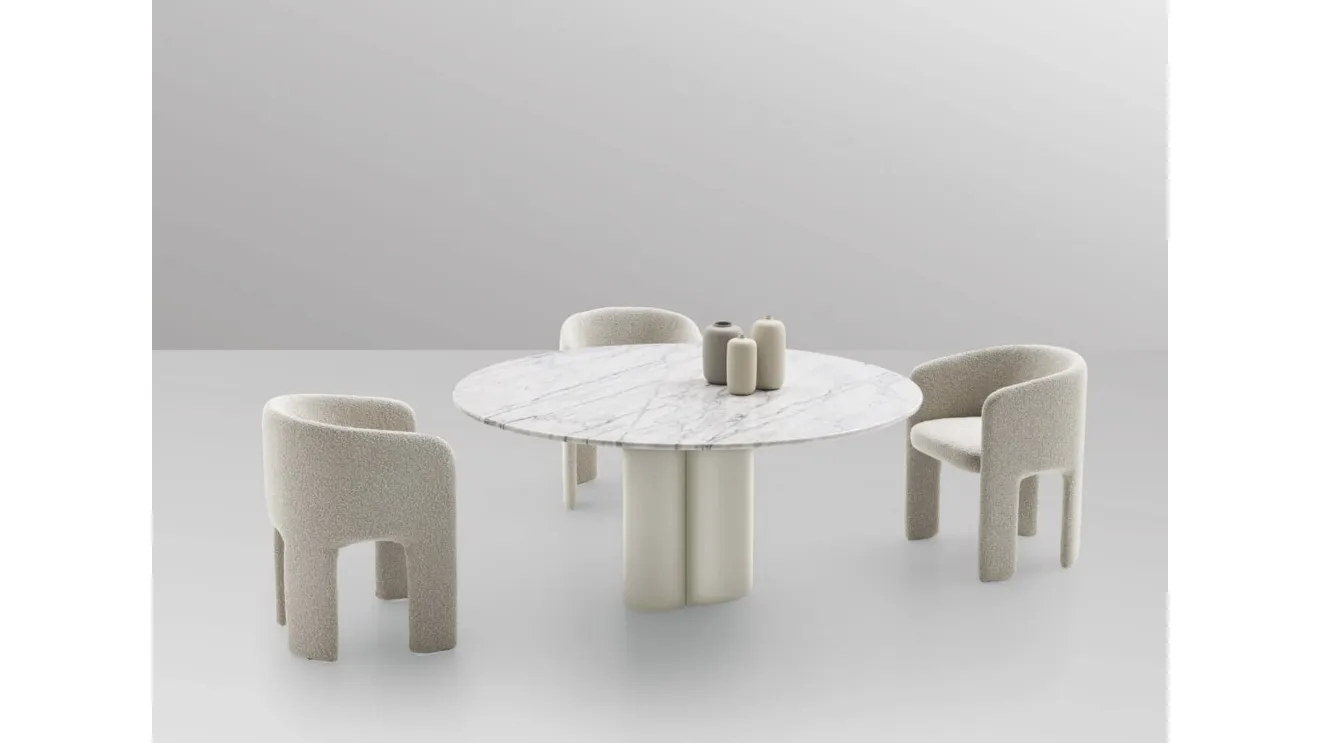 Arcade marble table by Ditre Italia