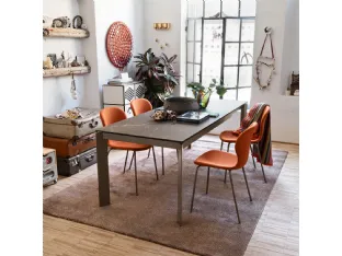 Baron extendable dining table by Connubia