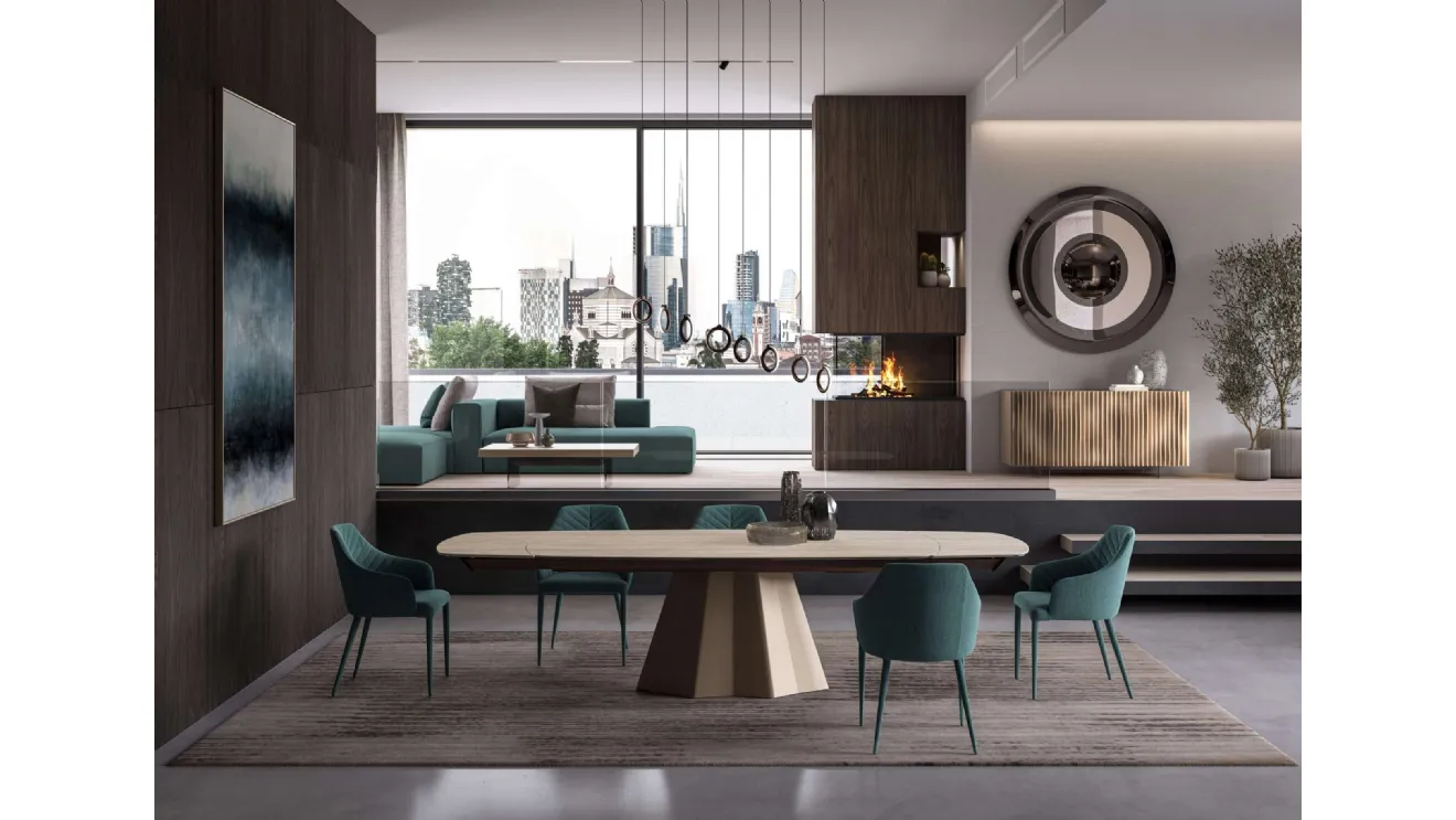 Extendable table Cupid by Ozzio