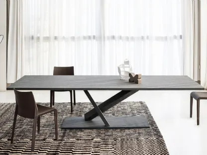 Element table in cement material by Desalto.