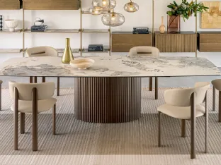 Enea table by Riflessi.