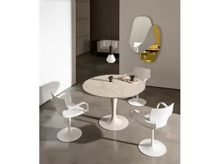 Extensible Flûte table by Sovet.