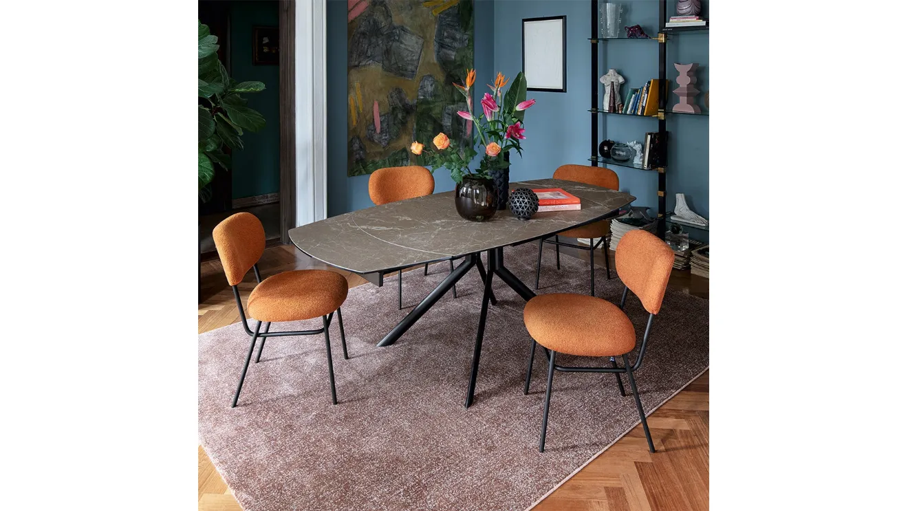Extendable table Giove Plus by Connubia