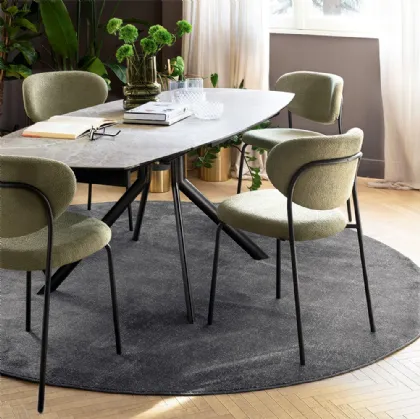 Extendable table Giove Plus by Connubia.