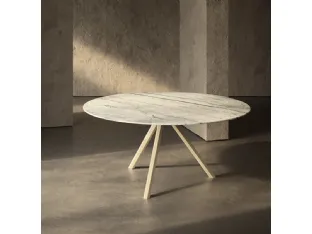 HEB Round marble table by Desalto