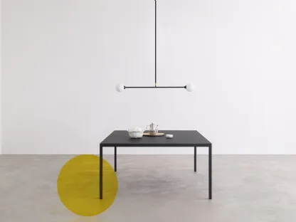 Helsinki 30 square table by Desalto