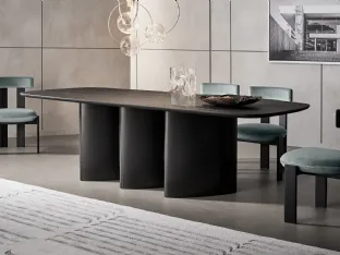 Louver Wood table by Bonaldo