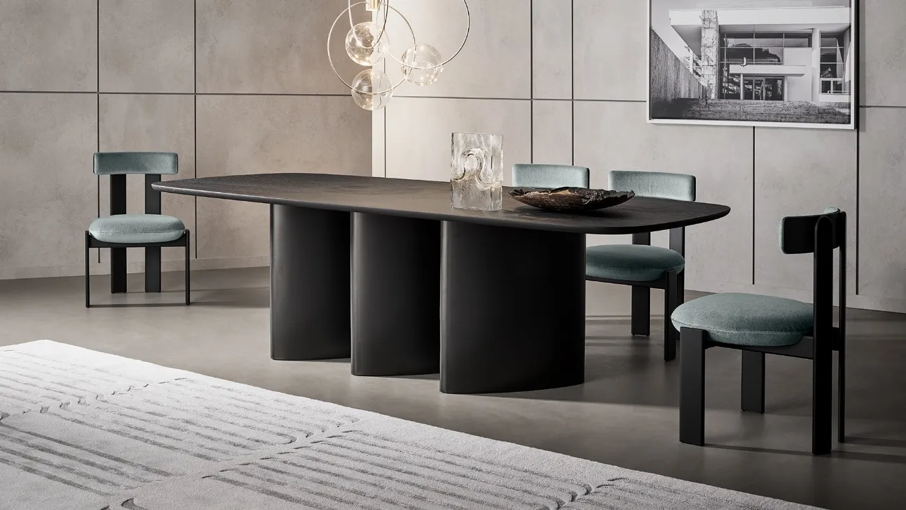 Louver Wood table by Bonaldo