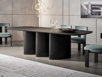 Louver Wood table by Bonaldo