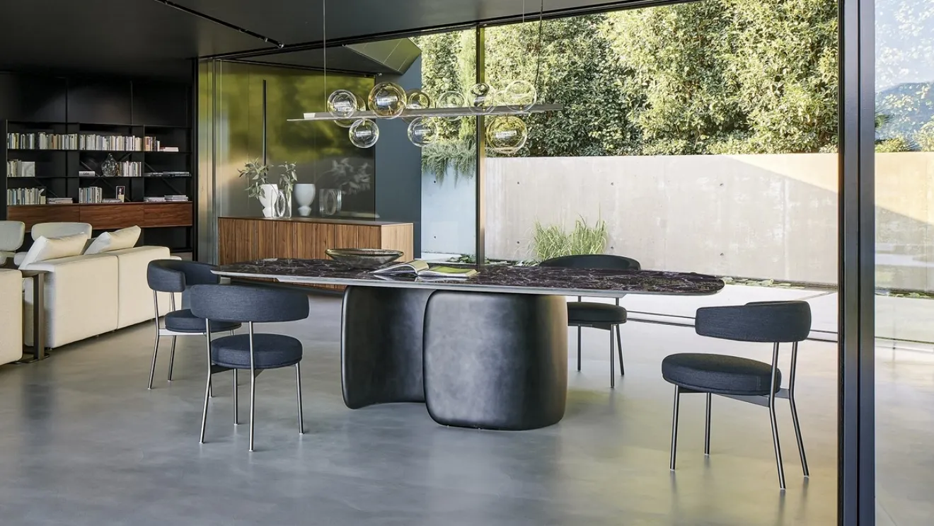 Extendable Mellow table in Bonaldo's Ceramic